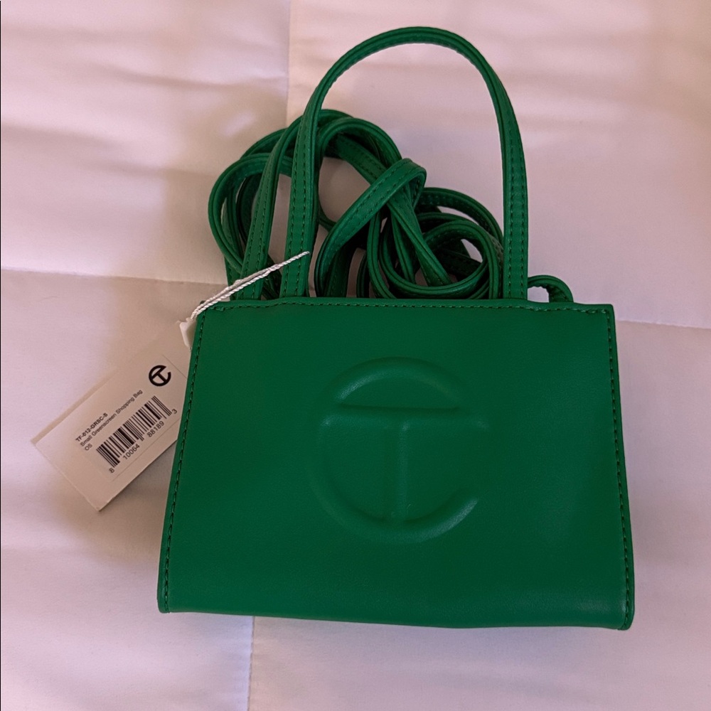 Telfar Mini Bag in Greenscreen
